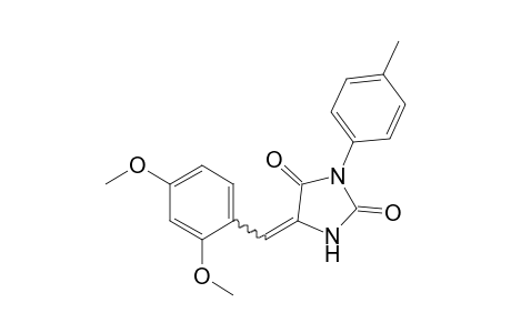 5-(2,4-Dimethoxybenzylidene)-3-p-tolylhydantoin