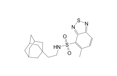 2,1,3-benzothiadiazole-4-sulfonamide, 5-methyl-N-(2-tricyclo[3.3.1.1~3,7~]dec-1-ylethyl)-