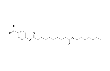 Sebacic acid, 4-formylphenyl heptyl ester