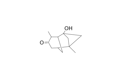 2-Hydroxy-4,8-dimethyltricyclo[3.3.1.1(2,4)]decan-7-one