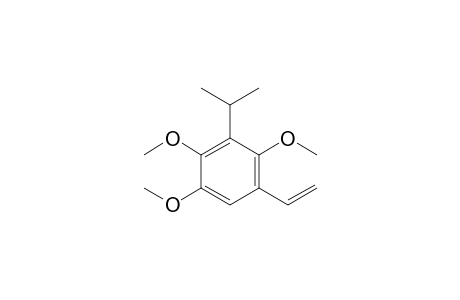 3-ISOPROPYL-1,2,4-TRIMETHOXY-5-VINYLBENZENE