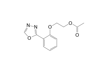 2-(o-1,3,4-oxadiazol-2-ylphenoxy)ethanol, acetate