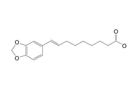 (E)-9-(1,3-Benzodioxol-5-yl)non-8-enoic acid