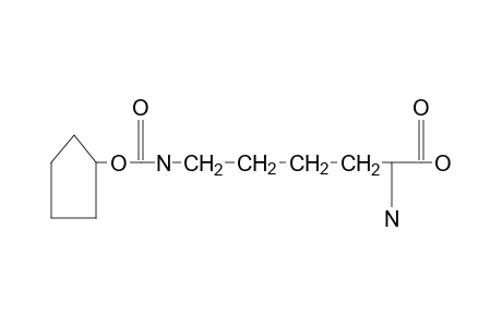 N6-carboxy-L-L-ysine, N6-cyclopentyl ester