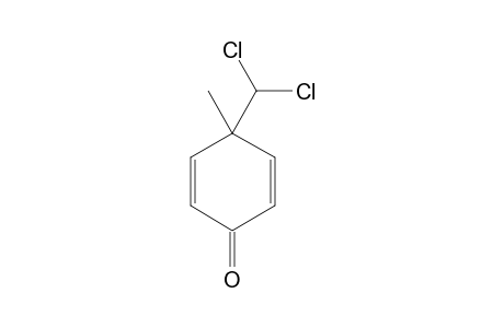 4-Dichloromethyl-4-methyl-2,5-cyclohexadien-1-one