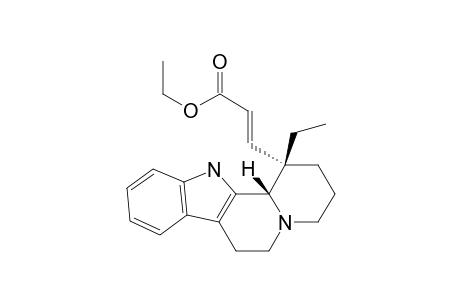 1,14-Secoeburnamenine-14-carboxylic acid, ethyl ester, (3.alpha.,16.alpha.)-