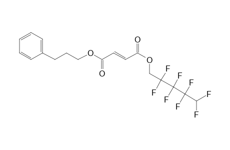 Fumaric acid, 3-phenylpropyl 2,2,3,3,4,4,5,5-octafluoropentyl ester