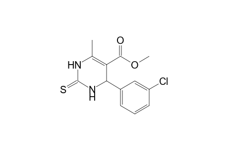 4-(3-Chlorophenyl)-6-methyl-2-sulfanylidene-3,4-dihydro-1H-pyrimidine-5-carboxylic acid methyl ester