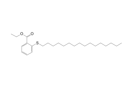 o-(hexadecylthio)benzoic acid, ethyl ester