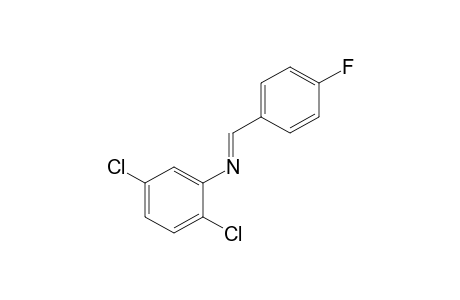 2,5-dichloro-N-(p-fluorobenzylidene)aniline