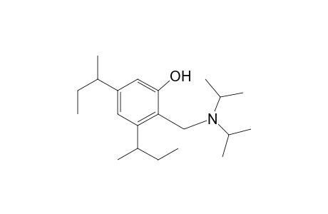 3,5-Di-sec-butyl-.alpha.-diisopropylamino-O-cresol