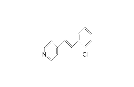 Pyridine, 4-[2-(2-chlorophenyl)ethenyl]-