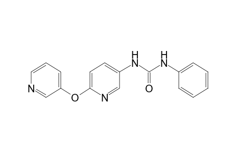 1-phenyl-3-{6-[(3-pyridyl)oxy]-3-pyridyl}urea