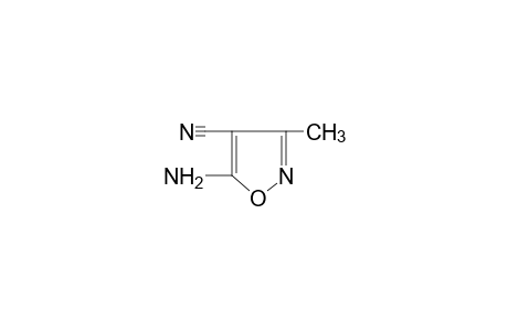 5-Amino-3-methyl-4-isoxazolecarbonitrile