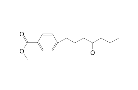 Methyl 4-(4-hydroxyheptyl)benzoate