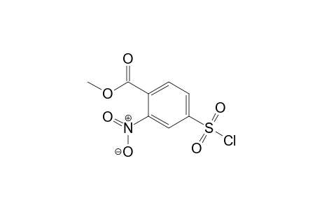 Benzoic acid, 4-(chlorosulfonyl)-2-nitro-, methyl ester