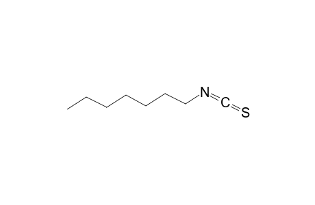 Isothiocyanic acid, heptyl ester