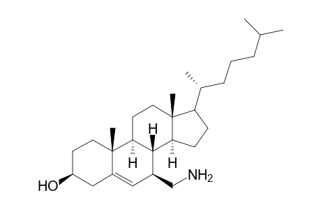 7-.beta.-(Aminomethyl)cholesterol