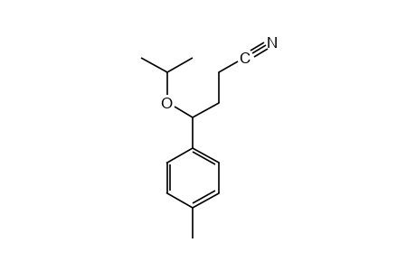 BUTYRONITRILE, 4-ISOPROPOXY-4-P-TOLYL-,