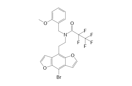 2C-B-FLY-NBOMe artifact (-4H) PFP