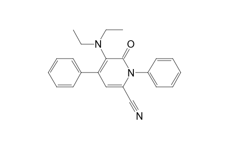 5-(Diethylamino)-1,6-dihydro-6-oxo-1,4-diphenyl-2-pyridinecarbonitrile