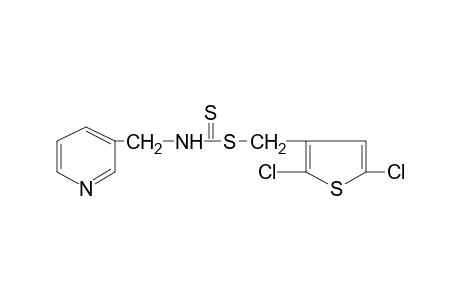 dithio[(3-pyridyl)methyl]carbamic acid, 2,5-dichloro-3-thenyl ester