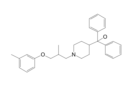 {1-[2-Methyl-3-(m-tolyloxy)propyl]piperidin-4-yl}diphenylmethanol