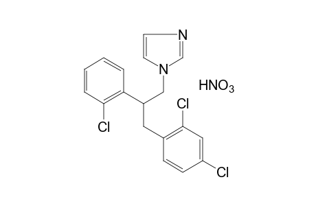 1-[2-(o-chlorophenyl)-3-(2,4-dichlorophenyl)propyl]imidazole, mononitrate