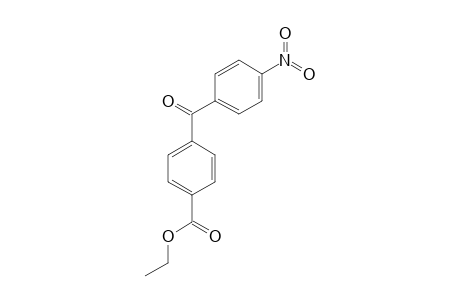 Benzoic acid, 4-(4-nitrobenzoyl)-, ethyl ester