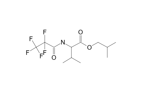 L-Valine, N-pentafluoropropionyl-, isobutyl ester