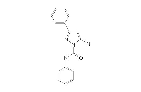 5-amino-N,3-di(phenyl)pyrazole-1-carboxamide