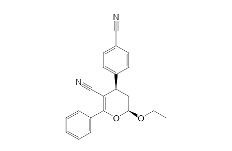 CIS-(2RS,4SR)-4-(CYANOPHENYL)-2-ETHOXY-3,4-DIHYDRO-6-PHENYL-2H-PYRAN-5-CARBONITRILE