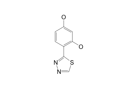 2-(2,4-Dihydroxyphenyl)-1,3,4-thidiazole