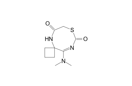 11-(DIMETHYLAMINO)-8-THIA-5,10-DIAZASPIRO-[3.7]-UNDEC-10-EN-6,9-DIONE