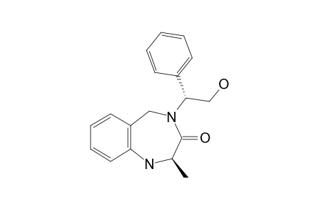 (R)-1,2,4,5-TETRAHYDRO-4-[(R)-2-HYDROXY-1-PHENYLETHYL]-2-METHYL-BENZO-[E]-[1,4]-DIAZEPIN-3-ONE