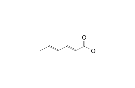 (2E,4E)-2,4-hexadienoic acid