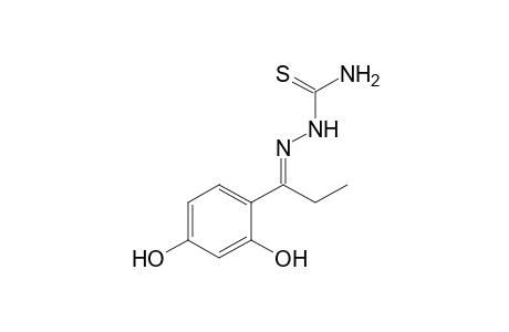 2',4'-DIHYDROXYPROPIOPHENONE, THIOSEMICARBAZONE