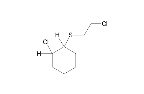 trans-1-CHLORO-2-[(2-CHLOROETHYL)THIO]CYCLOHEXANE