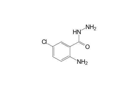 5-chloroanthranilic acid, hydrazide