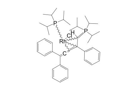 [RHCL(3-ETA-ANTI-CH(P-ISOPR3)C(PH)C=C=CPH2)(P-ISOPR3)]