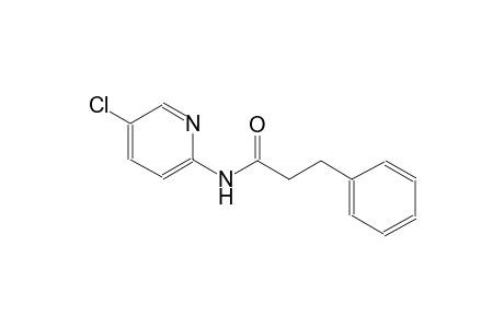 N-(5-chloro-2-pyridinyl)-3-phenylpropanamide