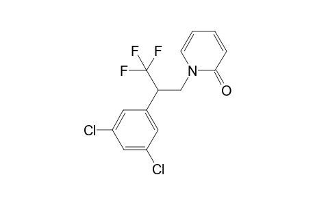 1-(2-(3,5-Dichlorophenyl)-3,3,3-trifluoropropyl)pyridin-2(1H)-one