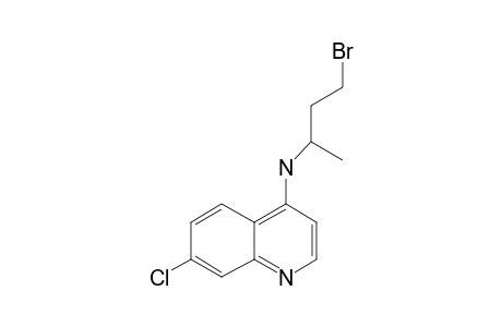 7-Chloro-4-[3-bromo-1-methylpropylamino]quinoline