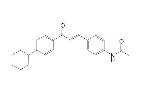 acetamide, N-[4-[(1E)-3-(4-cyclohexylphenyl)-3-oxo-1-propenyl]phenyl]-