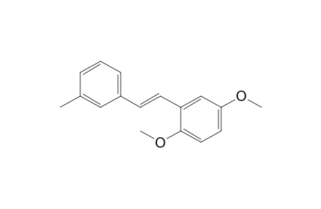 1,4-Dimethoxy-2-[(E)-2-(3-methylphenyl)ethenyl]benzene