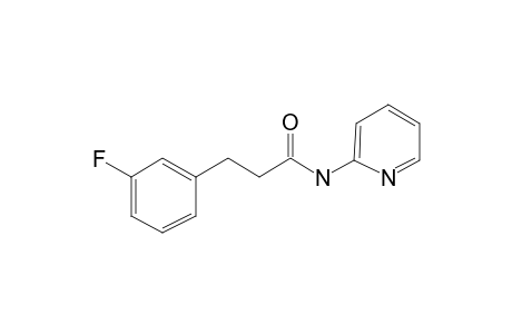 Benzenepropanamide, 3-fluoro-N-(2-pyridinyl)-