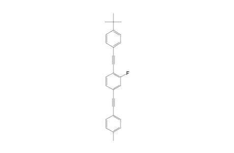 1-[2-(4-Tert-butylphenyl)ethynyl]-2-fluoro-4-[2-(4-methylphenyl)ethynyl]benzene