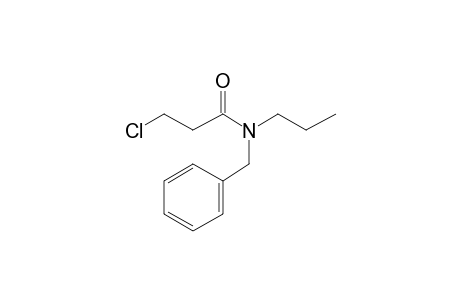 Propionamide, 3-chloro-N-benzyl-N-propyl-