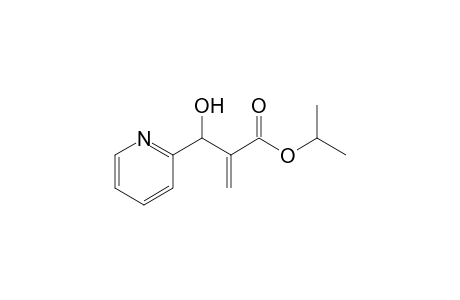 Isopropyl 3-hydroxy-2-methylene-3-(2-pyridyl)propionate