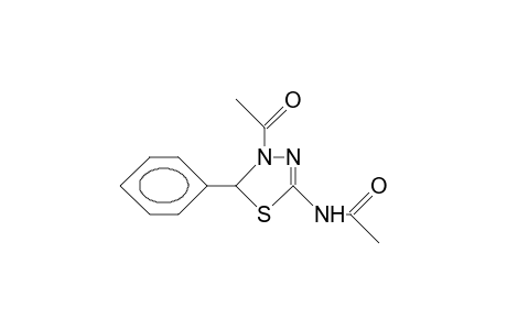 4-ACETYL-2-ACETYLAMINO-5-PHENYL-4,5-DIHYDRO-1,3,4-THIADIAZOLE